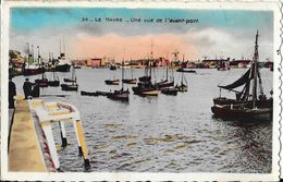 Le Havre - Une Vue De L'Avant-Port - Bateaux De Pêche - Edition Lugen - Carte N° 34 Dentelée, Colorisée - Port