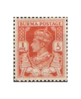 BURMA 1940 1p SG 18b MOUNTED MINT Cat £3.50 - Birmanie (...-1947)