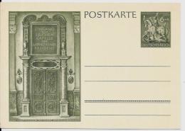 CPSM Allemagne Germanie Entier Postal Non Circulé Patriotique Période Guerre Nazis - Otros & Sin Clasificación