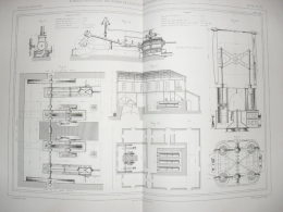 Machines D'épuisement Des Formes De Radoub Du Port D'Alger - Motrices, Pompes - Machines