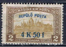 H+ Ungarn 1918 Mi 211 Flugpost - Unused Stamps