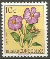 Belgian Congo - 1952 Flowers Series 10c MH   SG 296  Sc 263 - Ungebraucht