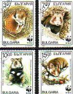 BULGARIA \ BULGARIE - 1994 - WWF´94 Cricetus - 4v Used - Used Stamps
