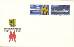 Germany DDR Postal Stationery Cover Leipziger Messe 1986 In Mint Condition - Sobres - Nuevos