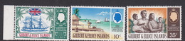 Gilbert And Ellice Islands SG 132-134 75th Anniversary Of Protectorate MNH - Gilbert- Und Ellice-Inseln (...-1979)