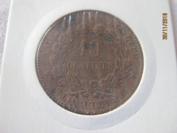 France 10 Centimes 1873 A - 10 Centimes