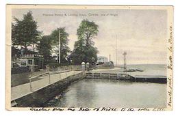 CPA ROYAUME UNI Princess Battery Landing Staga COWES Isle Of Wight - Autres & Non Classés