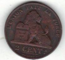 BELGIQUE MORIN N° 111, UNC, 2 Ct, 1863 . (SP5) - 2 Cent