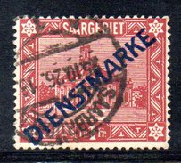 T1693 - SARRE 1922 , Servizio Unificato N. 15  Usato - Dienstzegels