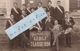 GERGY  -  Conscrits Classe 1934  ( Carte Photo ) - Andere & Zonder Classificatie