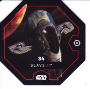 34 SLAVE 1 2016 STAR WARS LECLERC COSMIC SHELLS - Episode II