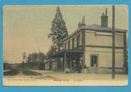 CPA Toilée - Chemin De Fer Gare De BRIOUZE 61 - Briouze