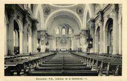 CHICOUTIMI - P.Q. - INTERIEUR DE LA CATHEDRALE - Chicoutimi