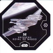 32 VAISSEAU ROYAL DE NABOO 2016 STAR WARS LECLERC COSMIC SHELLS - Episodio II