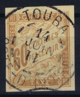 Colonies General Taxe Yv 24 Obl Used  CAD Cote D'Ivoire Touba  14-06-11 - Oblitérés