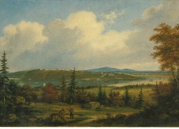 CANADA-QUEBEC-VU DE POINTE LEVIS- REPRODUCTION PEINTURE DE CORNELIUS KRIEGHOFF - Québec - Les Rivières