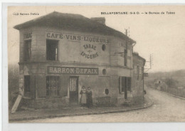 Val D'oise - 95 - Bellefontaine Le Bureau De Tabac Animée Ed Photo Laroche De Livry Gargan - Sonstige & Ohne Zuordnung