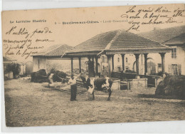 54 - Bouxières Aux Chenes Lavoir Communal  Vache Paysans 1904 - Other & Unclassified