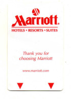 CLE D'HOTEL MARRIOTT - Hotelsleutels