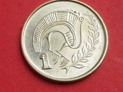 Chypre  1 Cent  Nickel Laiton 1998  KM#53.3  UNC SUP - Cyprus