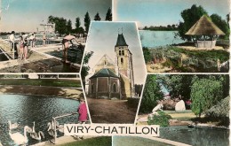 CPA-1960-91-VIRY CHATILLON-MULTIVUES-BE - Viry-Châtillon