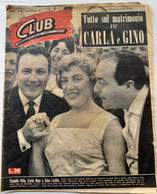 CARLA BONI,VILLA;LATILLA - CLUB N. 35  DEL  28 SETTEMBRE 1958 ( CART 54) - Musik