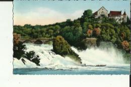 Carte  De  Rheinfall Mit Schloss  Laufen - Laufen-Uhwiesen 