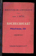 87 Haute Vienne - ROCHECHOUART - Carte Routière - Feuille XIII-25 - Tirage1905 - Echelle 1/100.000 - - Cartes Routières