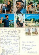 Old People, Greece Postcard Posted 1989 Stamp - Greece