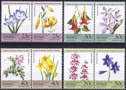 Tuvalu Nanumaga 1985 - Various Flowers ( Mi 41/48 - YT Xxx ) MNH**  Complete Series - Otros