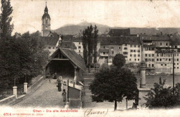 SUISSE OLTEN DIE ALTE AAREBRUCKE - Olten