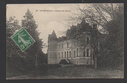 DF / 72 SARTHE / LUCHÉ / CHÂTEAU DE MERVÉ / CIRCULÉE EN 1911 - Luche Pringe