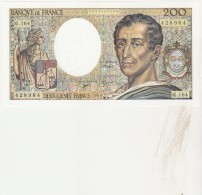 - Billet De 200 FRANCS MONTESQUIEU  1994 NEUF  - 003 - 200 F 1981-1994 ''Montesquieu''