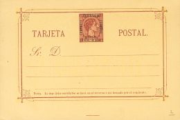 EP2 (*) 3 Ctvos Sobre 50 Mils Castaño Rojo Sobre Tarjeta Entero Postal. MAGNIFICA. @Edifil 2015: 39€ - Sonstige & Ohne Zuordnung