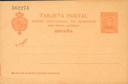 EP40 (*) 10 Cts Naranja Sobre Tarjeta Entero Postal. MAGNIFICA. @Edifil 2017: 122€ - Otros & Sin Clasificación