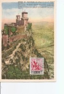 Saint-Marin -Mont Titan ( CM De 1950 à Voir) - Storia Postale