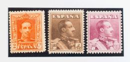 310ec, 322ec, 323ec * 2 Cts Naranja, 4 Pts Castaño Y 10 Pts Lila Carmín. ERRORES DE COLOR. MAGNIFICOS. @Ed - Nuevos