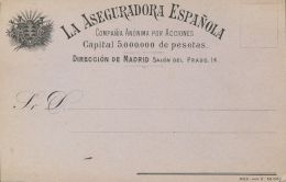 (*) Tarjeta Postal (sin Utilizar) De La Casa Comercial "La Aseguradora Española". MAGNIFICA. - Ungebraucht