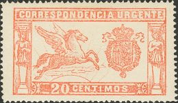 256 * 20 Cts Rojo. Excelente Centraje. MAGNIFICO. @Edifil 2017: 72€ - Ungebraucht