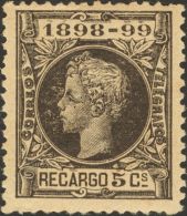 240 ** 5 Cts Negro. Excepcional Centraje. PIEZA DE LUJO. - Unused Stamps