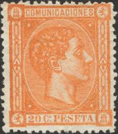 165 * 20 Cts Naranja. Excepcional Color Y Centraje. MAGNIFICO. @Edifil 2017: 415€ - Nuevos