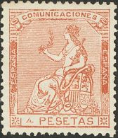 139 (*) 4 Pts Castaño. Excepcional Centraje. PIEZA DE LUJO. Cert. CEM. - Nuevos