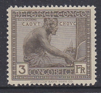 Belgisch Congo 1923 Inheemse Ambachten 3fr Mnh ** (33872) - Unused Stamps