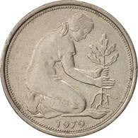 Monnaie, République Fédérale Allemande, 50 Pfennig, 1979, Stuttgart, SUP - 50 Pfennig