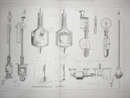 Tacographe Ou Indicateur-enregisreur De La Vitesse Des Locomotives - Machines