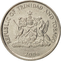 Monnaie, TRINIDAD & TOBAGO, 25 Cents, 2006, TTB+, Copper-nickel, KM:32 - Trinidad En Tobago