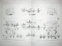 Métier à Filer Automate, Système Parr-Curtis -  Détails - Machines