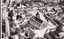 CARTE POSTALE    SAINT VRAIN 91   Vue Aérienne Sur L'église - Saint Vrain