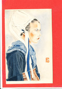 29 Visage Breton Maharit De PENNANECH  Cpa Animée Illustrée Par Géo Fourrier    9 - Fourrier, G.