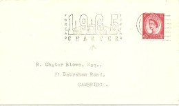 POSMARKET CHARTER 1965 - Poststempel